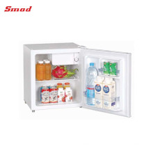 48L Mini Portable White Black Single Door Refrigerator